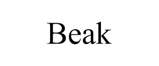 BEAK Trademark Image