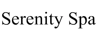 SERENITY SPA Trademark Image
