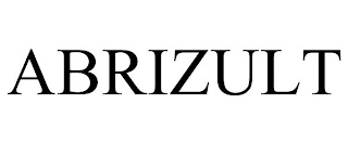 ABRIZULT Trademark Image