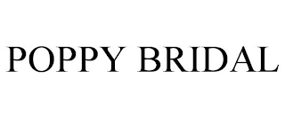 POPPY BRIDAL Trademark Image