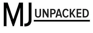 MJ UNPACKED Trademark Image