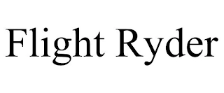 FLIGHT RYDER Trademark Image