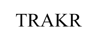 TRAKR Trademark Image