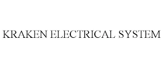KRAKEN ELECTRICAL SYSTEM Trademark Image