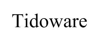 TIDOWARE Trademark Image