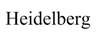 HEIDELBERG Trademark Image