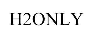 H2ONLY Trademark Image
