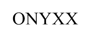 ONYXX Trademark Image