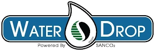 WATER DROP POWERED BY SANCO2 Trademark Image