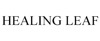 HEALING LEAF Trademark Image
