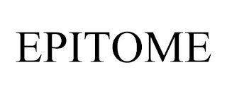 EPITOME Trademark Image