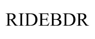 RIDEBDR Trademark Image