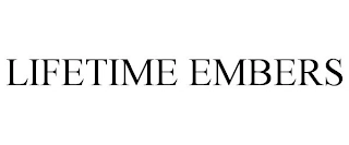 LIFETIME EMBERS Trademark Image