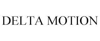 DELTA MOTION Trademark Image