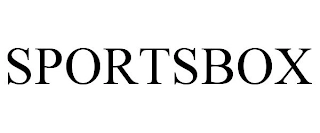 SPORTSBOX Trademark Image