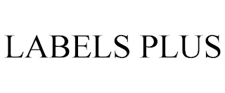 LABELS PLUS Trademark Image