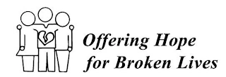 OFFERING HOPE FOR BROKEN LIVES Trademark Image