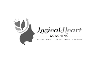 LOGICAL HEART COACHING INTEGRATING INTELLIGENCE, INSIGHT & WISDOM Trademark Image
