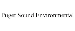 PUGET SOUND ENVIRONMENTAL Trademark Image