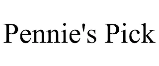 PENNIE'S PICK Trademark Image