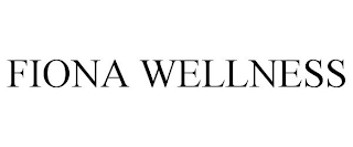 FIONA WELLNESS Trademark Image