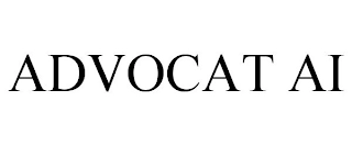 ADVOCAT AI Trademark Image