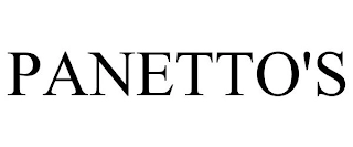 PANETTO'S Trademark Image