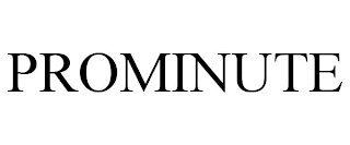 PROMINUTE Trademark Image