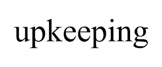 UPKEEPING Trademark Image