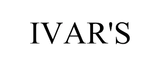 IVAR'S Trademark Image