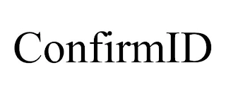 CONFIRMID Trademark Image