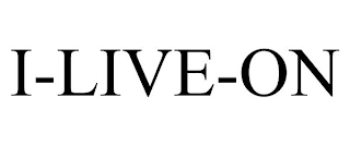 I-LIVE-ON Trademark Image