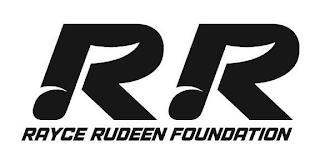 RR RAYCE RUDEEN FOUNDATION Trademark Image