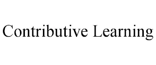 CONTRIBUTIVE LEARNING Trademark Image