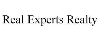 REAL EXPERTS REALTY Trademark Image