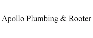 APOLLO PLUMBING & ROOTER Trademark Image