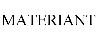 MATERIANT Trademark Image