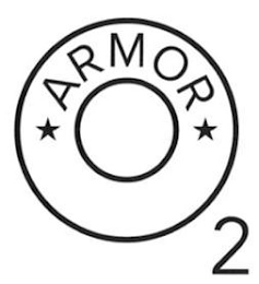 THE WORD "ARMOR", THE LETTER "O" AND THE NUMBER "2" Trademark Image