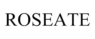 ROSEATE Trademark Image