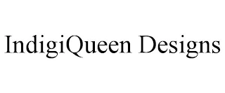 INDIGIQUEEN DESIGNS Trademark Image