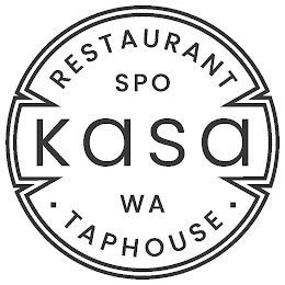 RESTAURANT SPO KASA WA TAPHOUSE Trademark Image