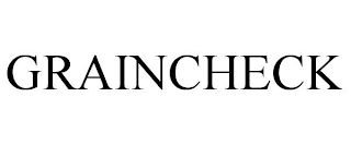 GRAINCHECK Trademark Image