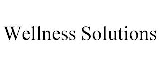 WELLNESS SOLUTIONS Trademark Image