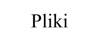 PLIKI Trademark Image
