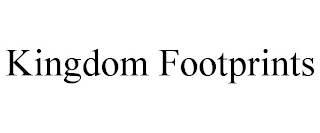 KINGDOM FOOTPRINTS Trademark Image