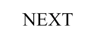 NEXT Trademark Image