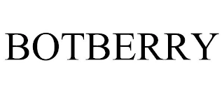 BOTBERRY Trademark Image