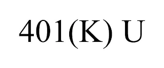 401(K) U Trademark Image