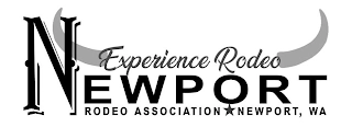 NEWPORT EXPERIENCE RODEO RODEO ASSOCIATION NEWPORT, WA Trademark Image