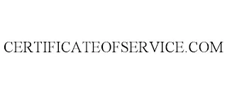 CERTIFICATEOFSERVICE.COM Trademark Image